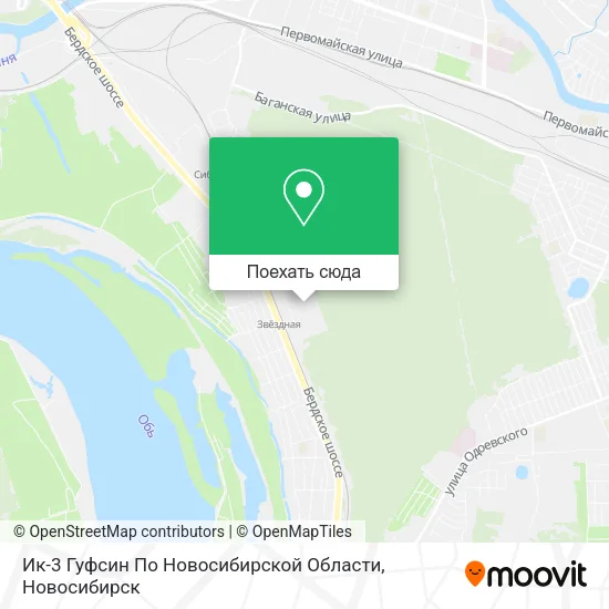 Карта Ик-3 Гуфсин По Новосибирской Области