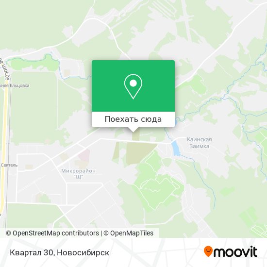 Карта Квартал 30
