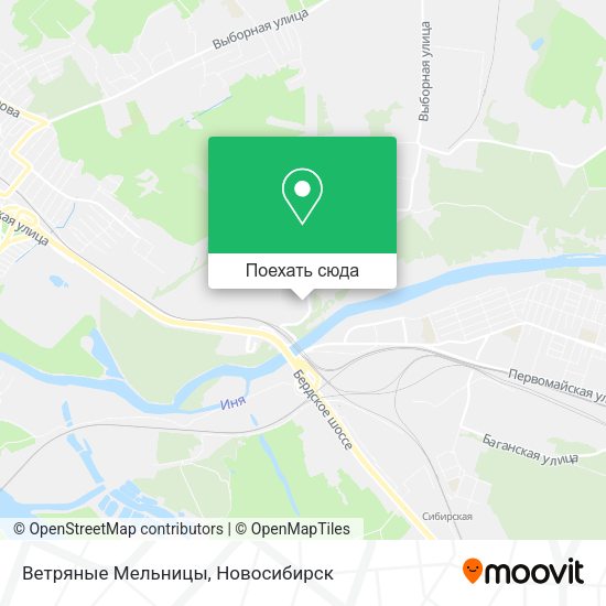 Карта Ветряные Мельницы