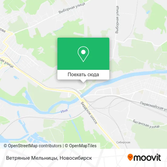 Карта Ветряные Мельницы