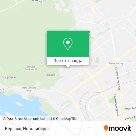Карта Берёзка