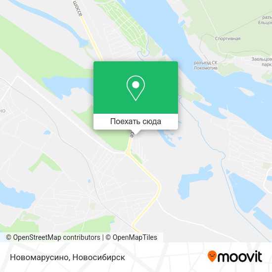 Карта Новомарусино