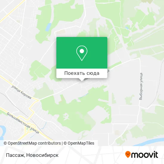 Карта Пассаж