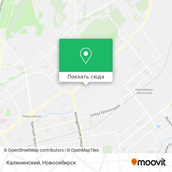 Карта Калининский