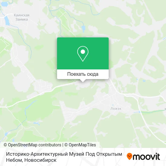 Карта Историко-Архитектурный Музей Под Открытым Небом