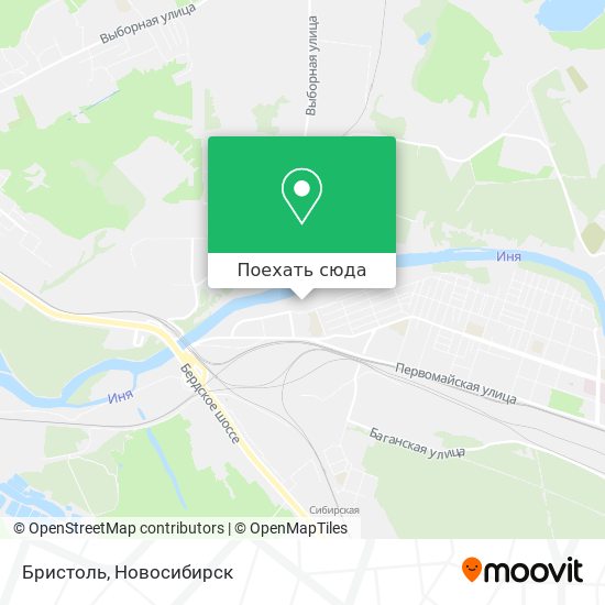 Карта Бристоль