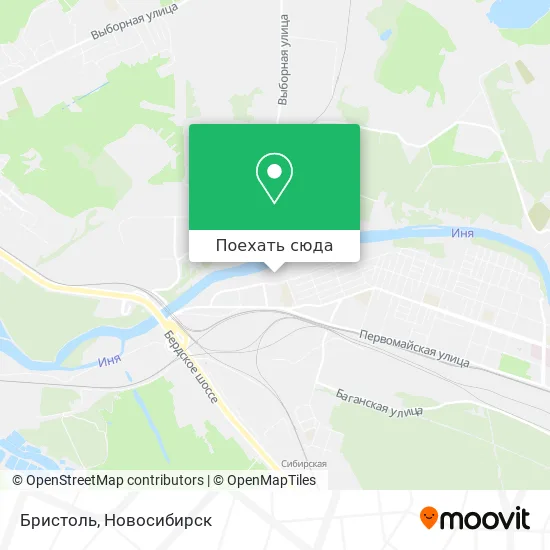 Карта Бристоль