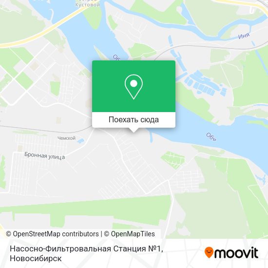 Карта Насосно-Фильтровальная Станция №1