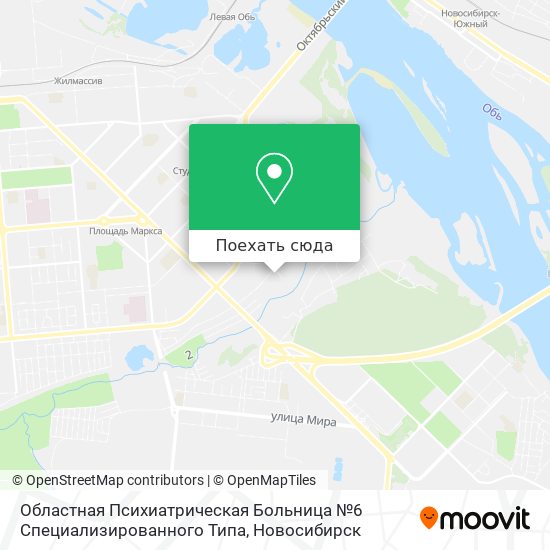 Карта Областная Психиатрическая Больница №6 Специализированного Типа