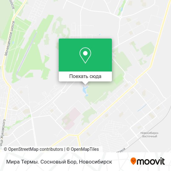 Карта Мира Термы. Сосновый Бор