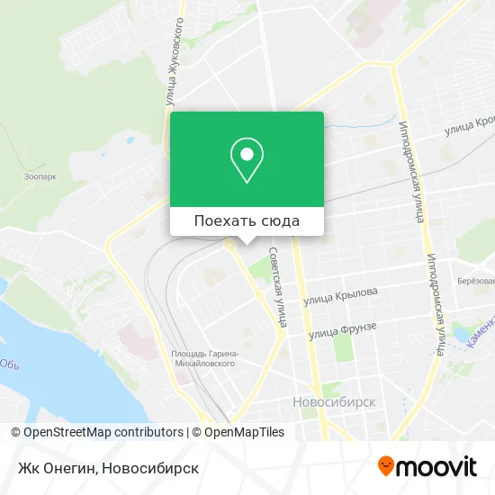 Карта Жк Онегин