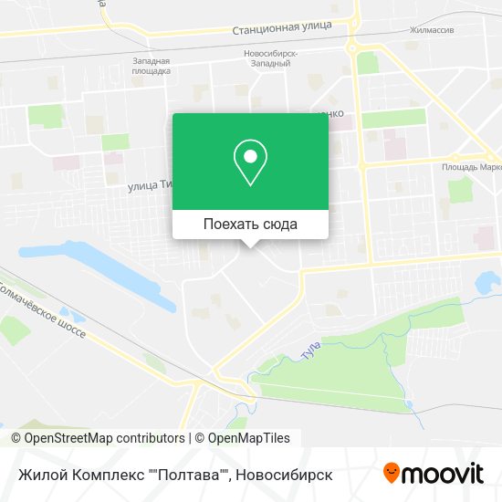 Карта Жилой Комплекс ""Полтава""