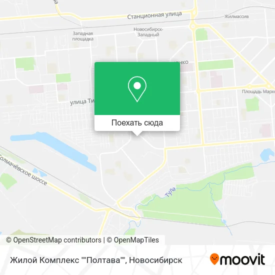 Карта Жилой Комплекс ""Полтава""
