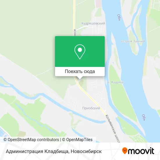 Карта Администрация Кладбища