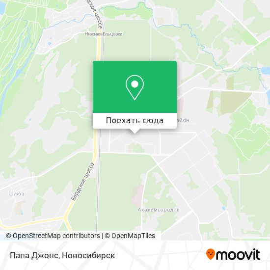 Карта Папа Джонс