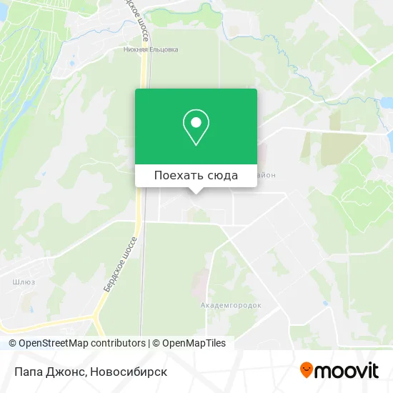 Карта Папа Джонс