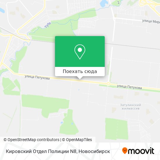 Карта Кировский Отдел Полиции N8