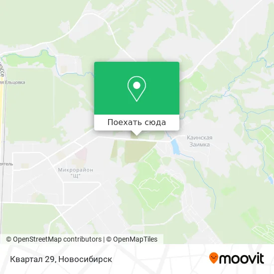 Карта Квартал 29