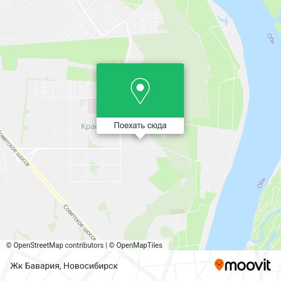 Карта Жк Бавария