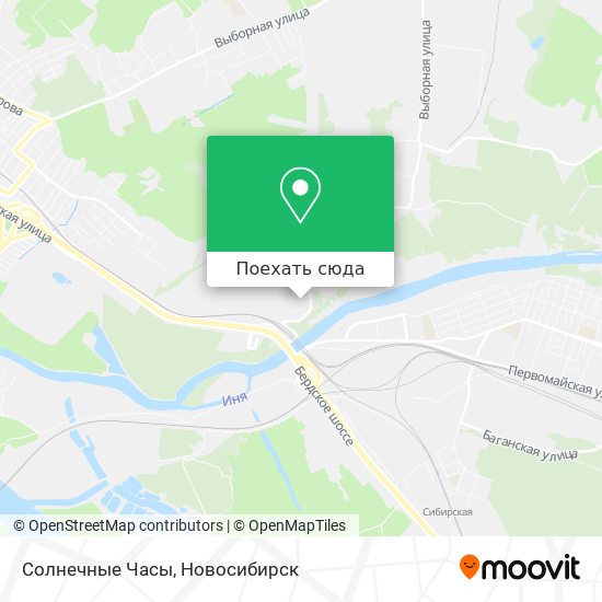 Карта Солнечные Часы