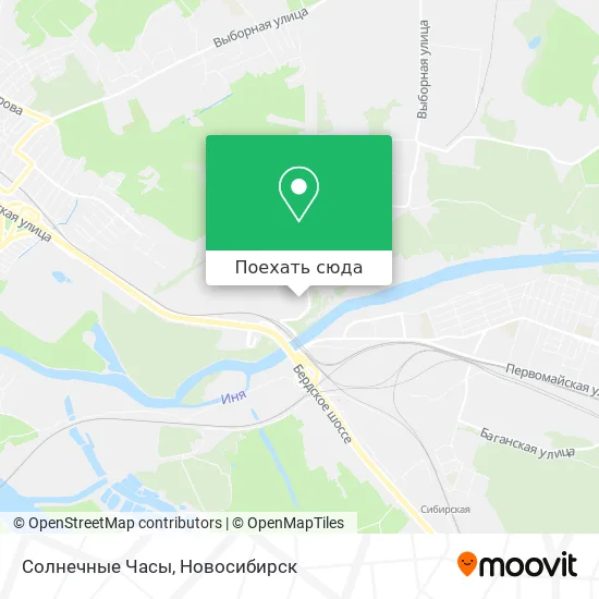Карта Солнечные Часы