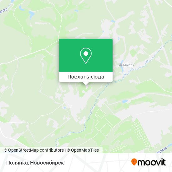 Карта Полянка