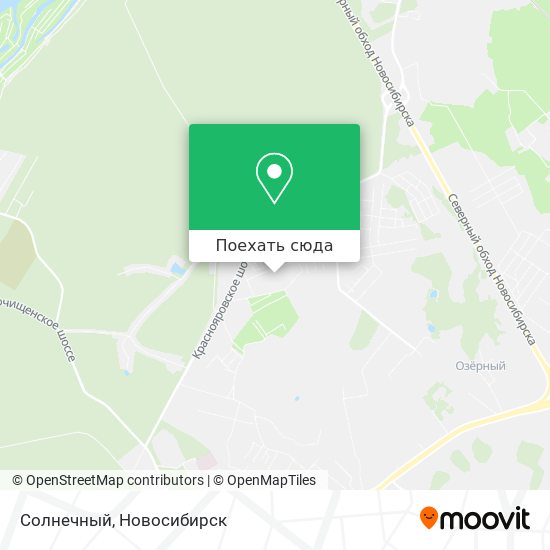 Карта Солнечный
