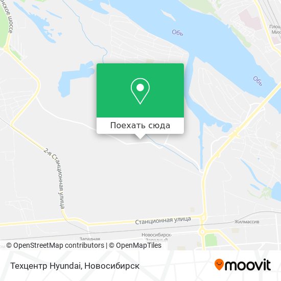 Карта Техцентр Hyundai