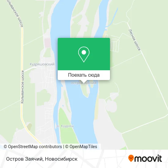 Карта Остров Заячий