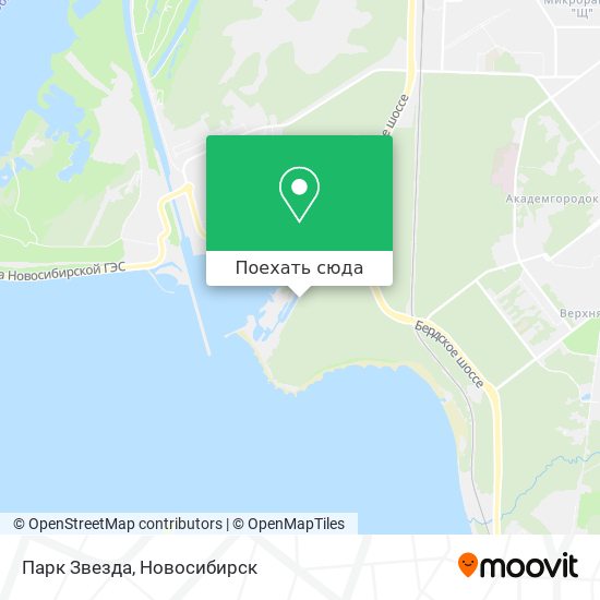 Карта Парк Звезда