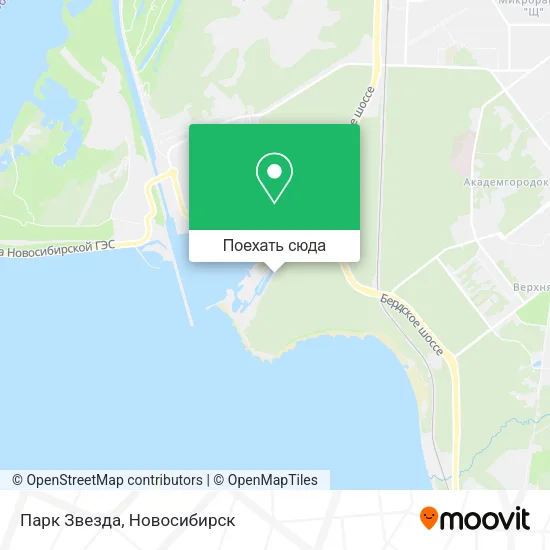 Карта Парк Звезда