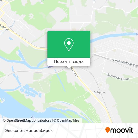 Карта Элекснет