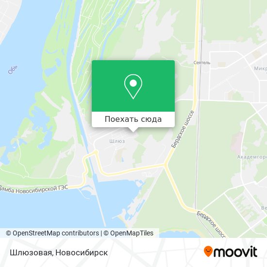 Карта Шлюзовая