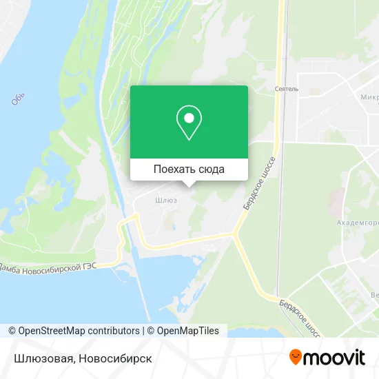 Карта Шлюзовая