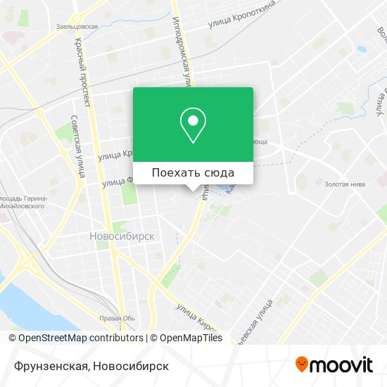 Карта Фрунзенская