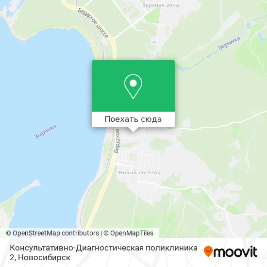Карта Консультативно-Диагностическая поликлиника 2