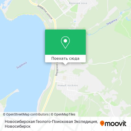 Карта Новосибирская Геолого-Поисковая Экспедиция