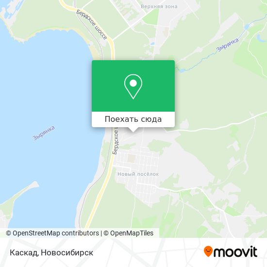 Карта Каскад