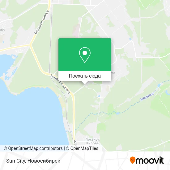 Карта Sun City