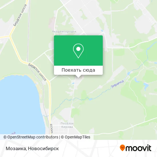 Карта Мозаика