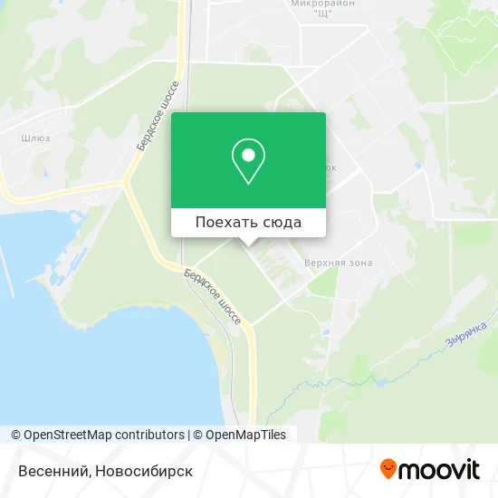 Карта Весенний