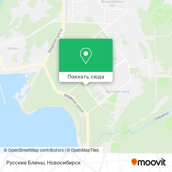 Карта Русские Блины
