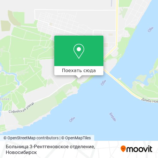Карта Больница 3-Рентгеновское отделение