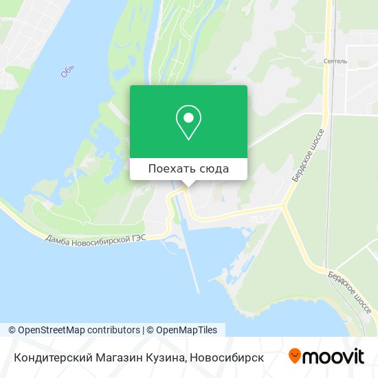 Карта Кондитерский Магазин Кузина