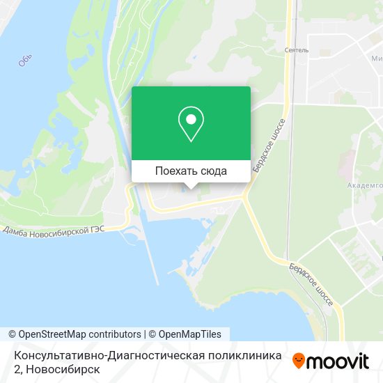 Карта Консультативно-Диагностическая поликлиника 2