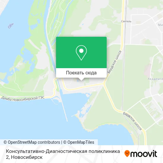 Карта Консультативно-Диагностическая поликлиника 2