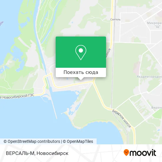Карта ВЕРСАЛЬ-М