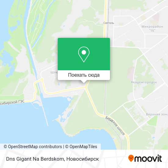 Карта Dns Gigant Na Berdskom