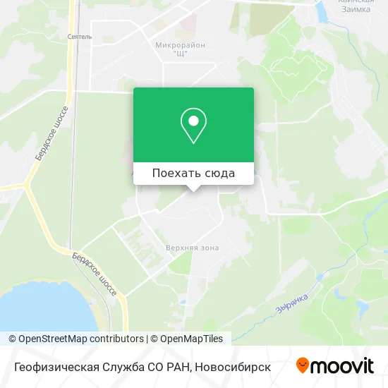 Карта Геофизическая Служба СО РАН