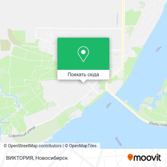 Карта ВИКТОРИЯ